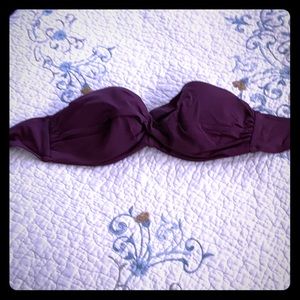 Size small maroon bikini top! Discount on bundles